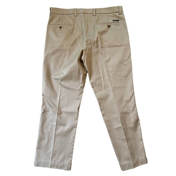 Dockers Khaki Tan‎ Pants D1 Slim Fit Slant Pockets Straight Leg 38x29 EUC - Picture 2 of 10